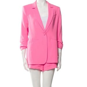 Women's Pink Blazer by Cinq a Sept